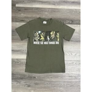 Vintage Where The Wild Things Are Promo Graphic Shirt Movie Book - Men’s Small